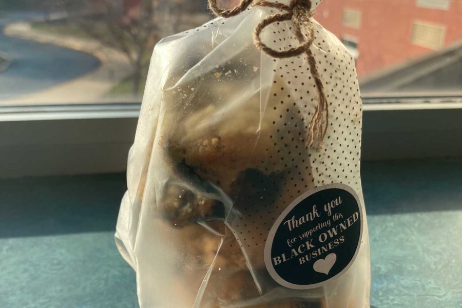 A bag of Nikki MacDonalds cookies