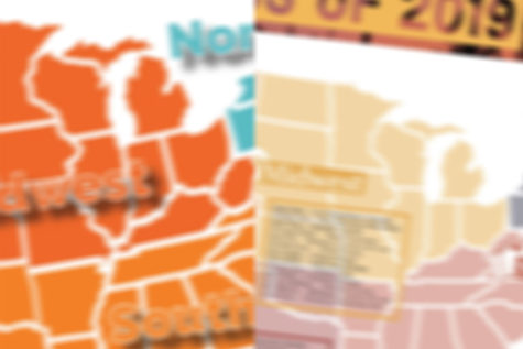 ALL A BLUR • Readers can see previous exampless of college maps published in The Panther Press on our Issuu page, linked at the bottom of our website. 