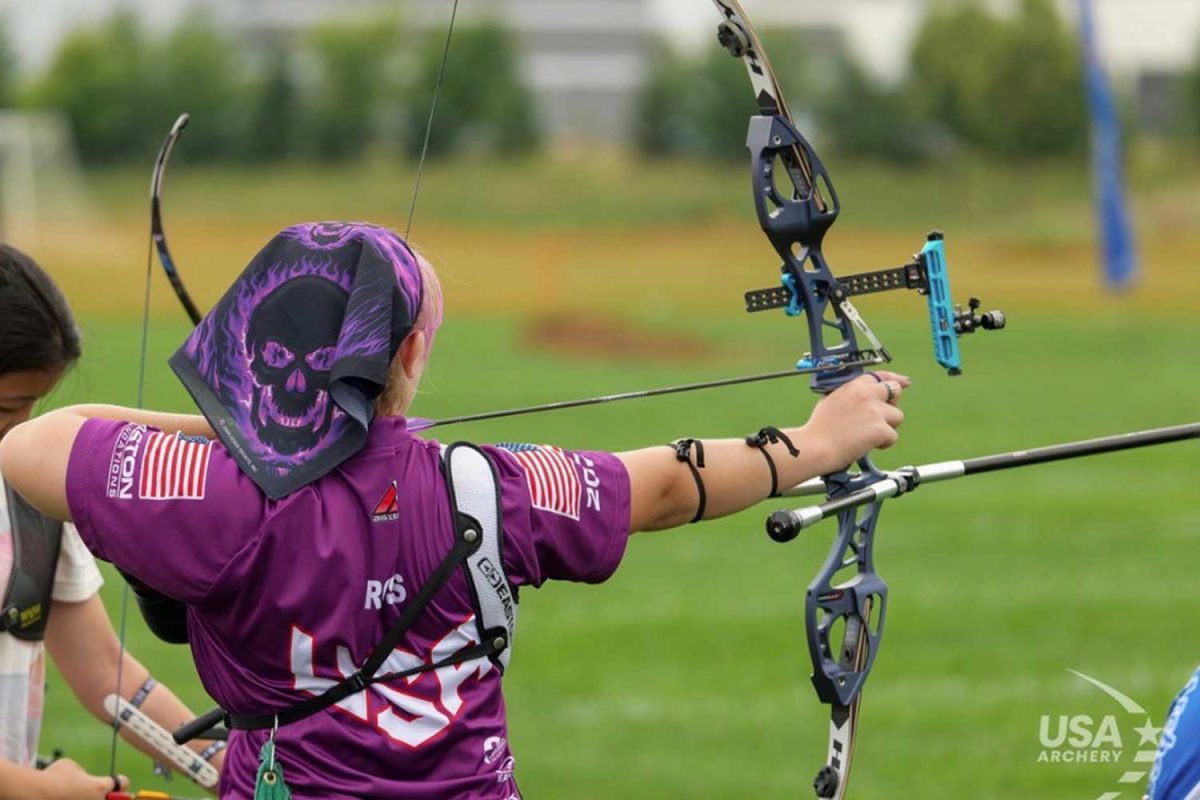 HITTING THE MARK• PHOTO: USA ARCHERY, PROVIDED BY CYPHER ROSS