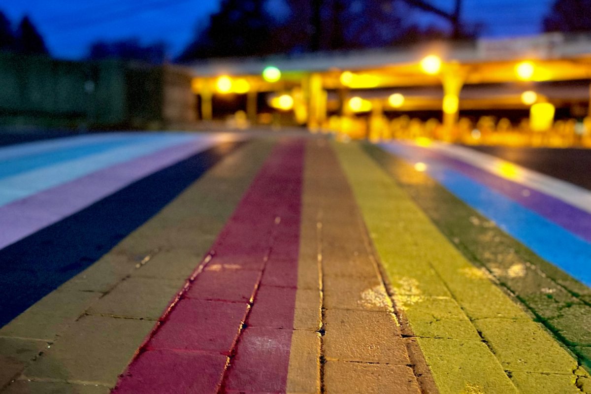 Pride+Crosswalk+in+Swarthmore