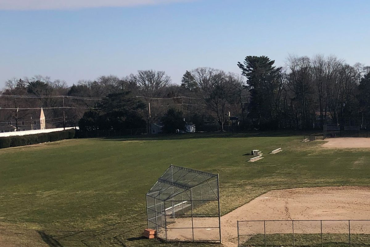 The current fields behind the high school represent some of the areas in consideration for updates.