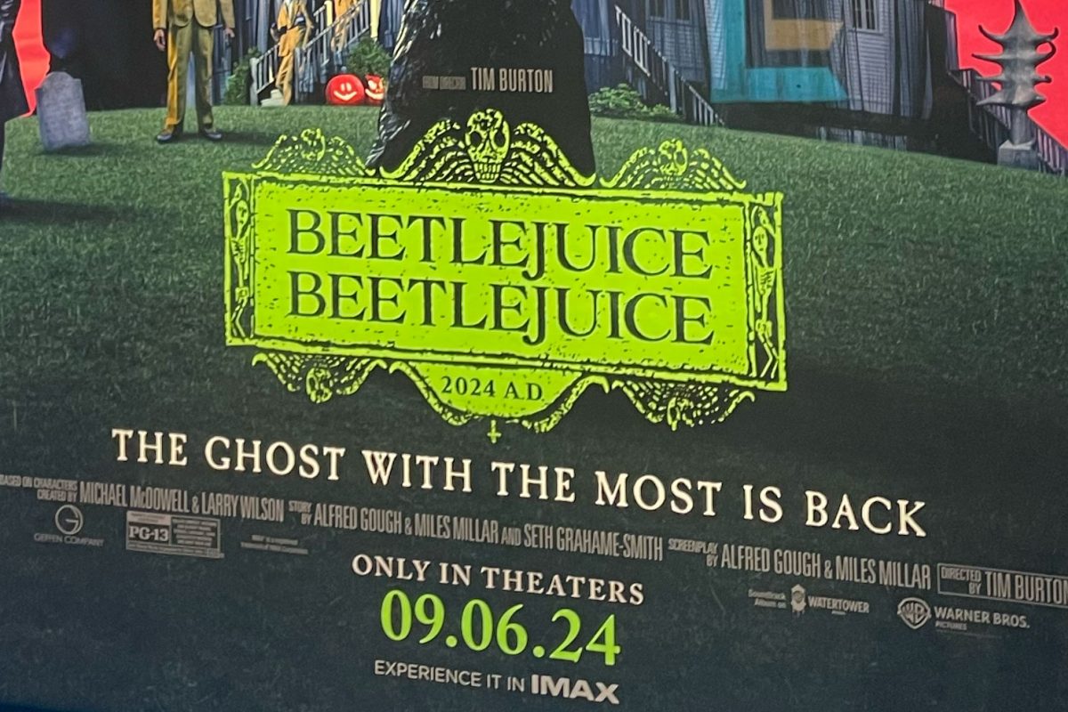 Beetlejuice Beetlejuice movie poster.