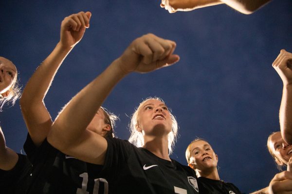 Navigation to Story: Girls varsity soccer team defeats Marple Newtown on senior night