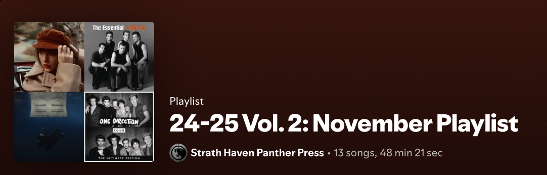 November Playlist