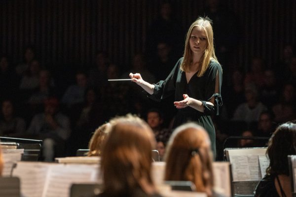 Navigation to Story: PHOTOS, VIDEO: Band and orchestra winter concert spotlights songs of beginnings, middles, ends