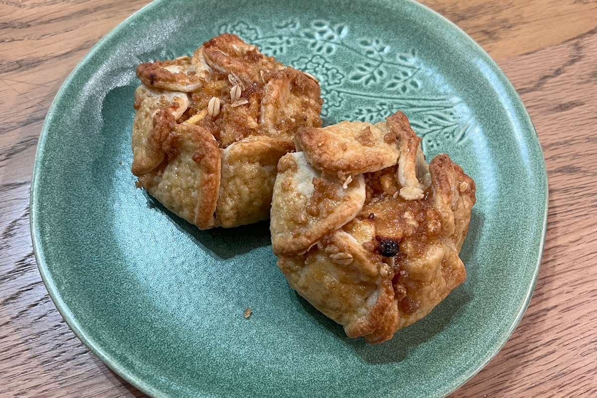 Apple fritters made by Luci DiBonaventura.