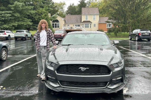 Navigation to Story: Car Talk: Senior shares surprise, joy of 2017 Ford Mustang