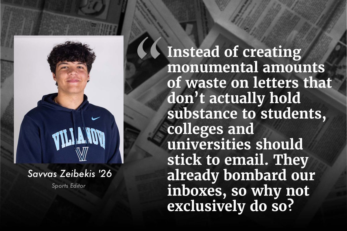 PANTHER ’PINION: College “recruitment” letters cause vast amounts of waste