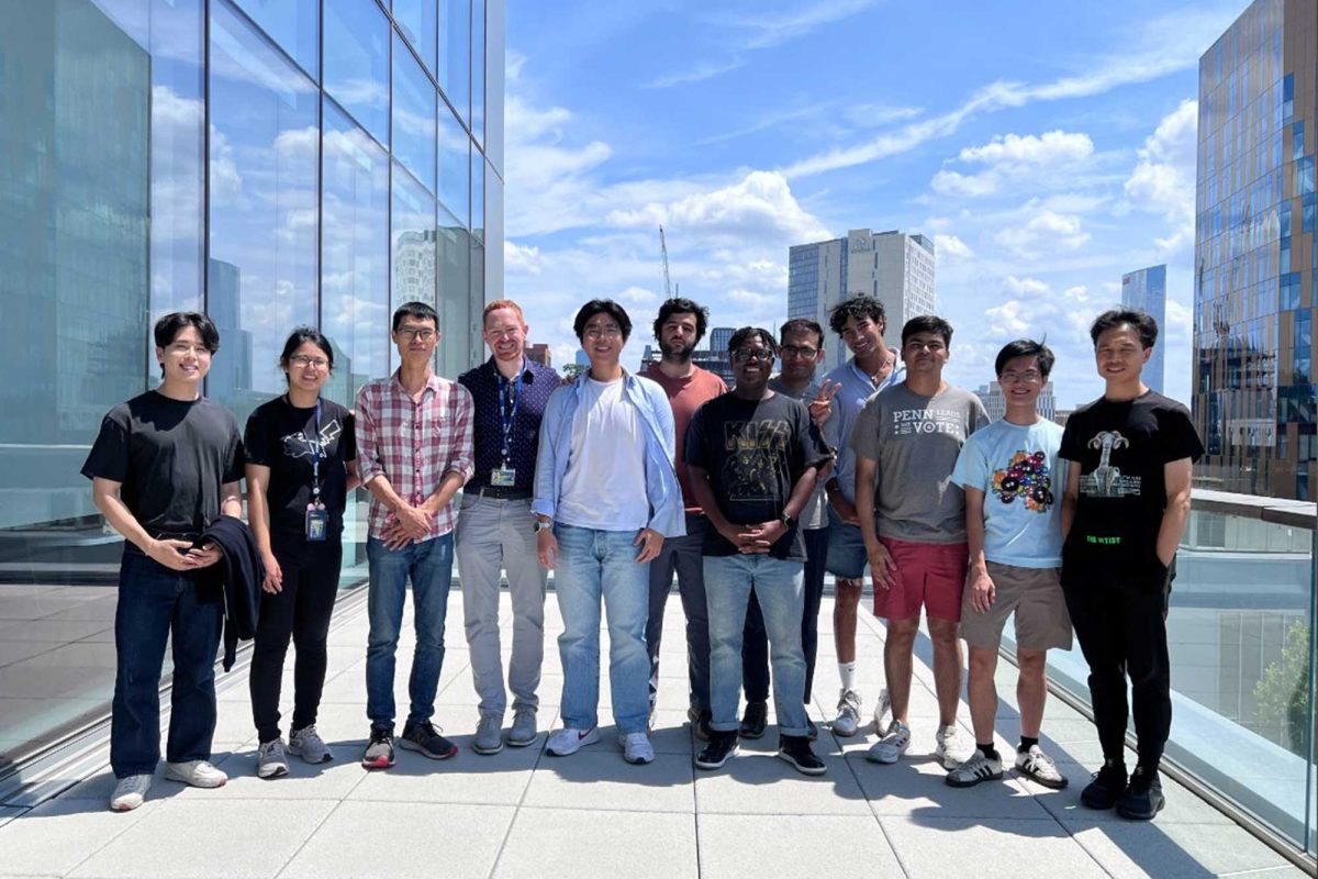 Students gather for the THINK lab internship over the summer. The THINK lab helped the participants in the program learn more about immunology. |  Provided by Andre Fan