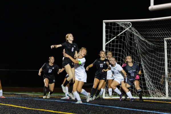 Navigation to Story: PHOTOS: Girls varsity soccer celebrates senior night with a dominant 5-0 victory