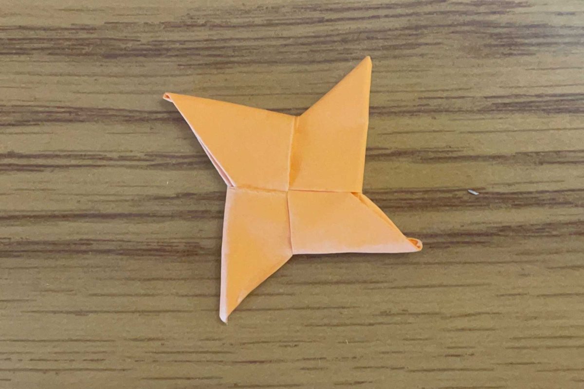 Kurchan completes the paper star.
