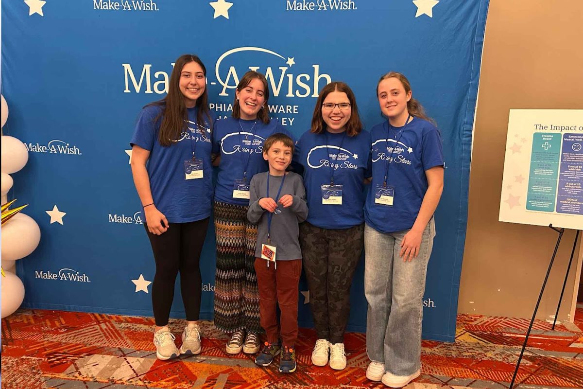 Interact Club leadership goes to the Make-A-Wish Rising Stars event to celebrate their fundraising efforts.