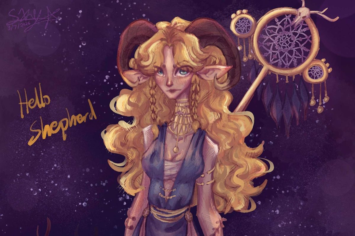 One of Shannon Yue's digital pieces, her main art form. Provided by Shannon Yue.